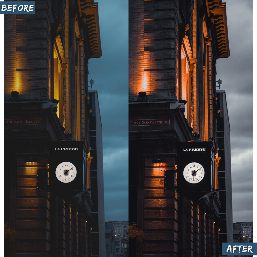 Urban Black Lightroom Presets Pack – Urban Presets